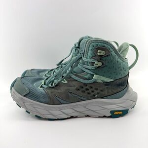 HOKA Anacapa Breeze Mid Hiking Boots Shoes Trellis Mist Green Size 8.5